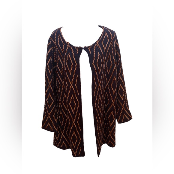 🔸SALE🔸 Brown & Black Cardigan - Picture 5 of 7